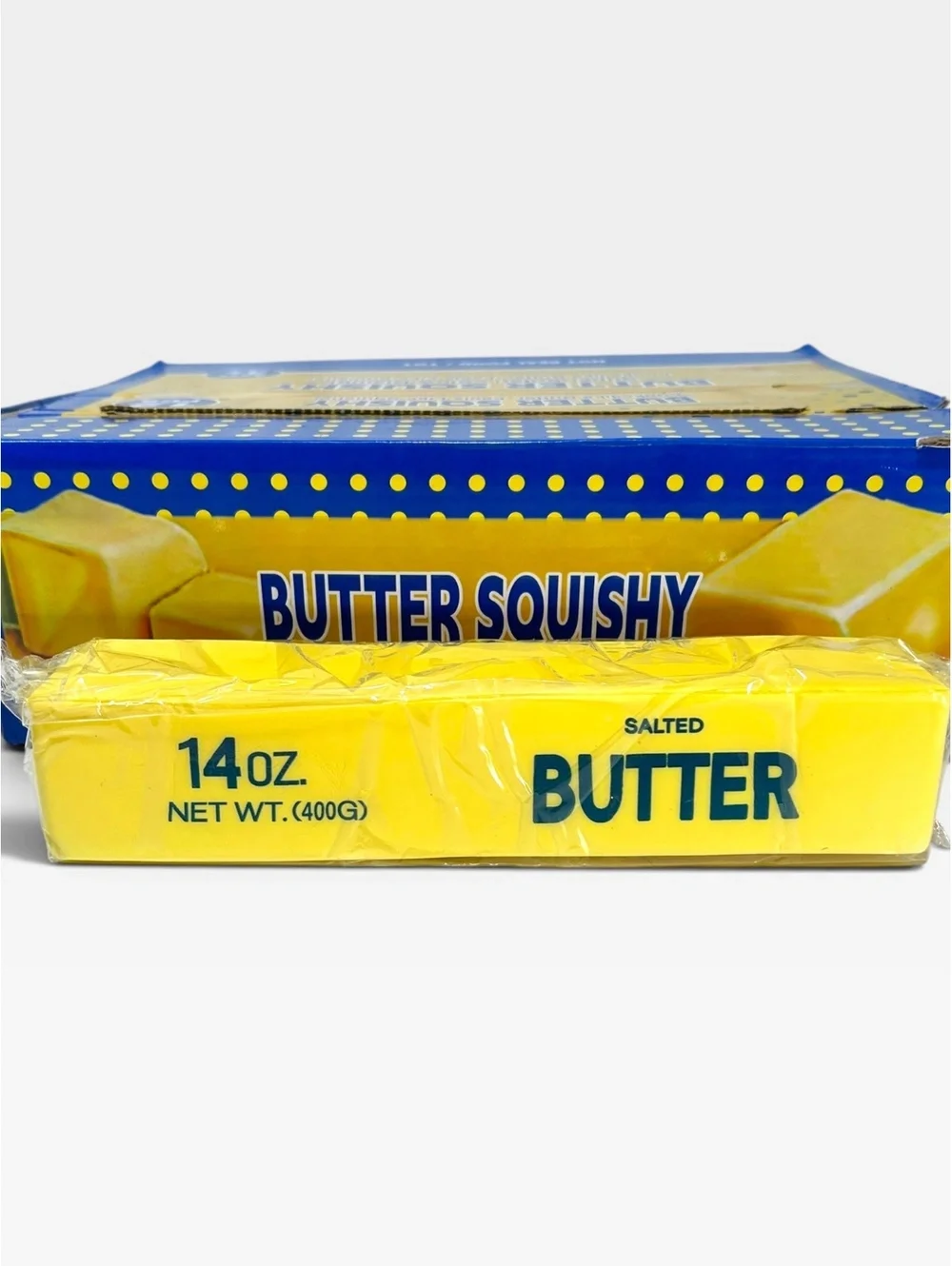 Lot of 2 Jumbo Scented Butter Squishy 14oz Yellow Rainbow Fidget Toy [COPY]
